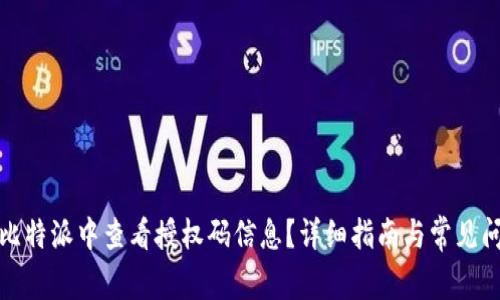 如何在比特派中查看授权码信息？详细指南与常见问题解答